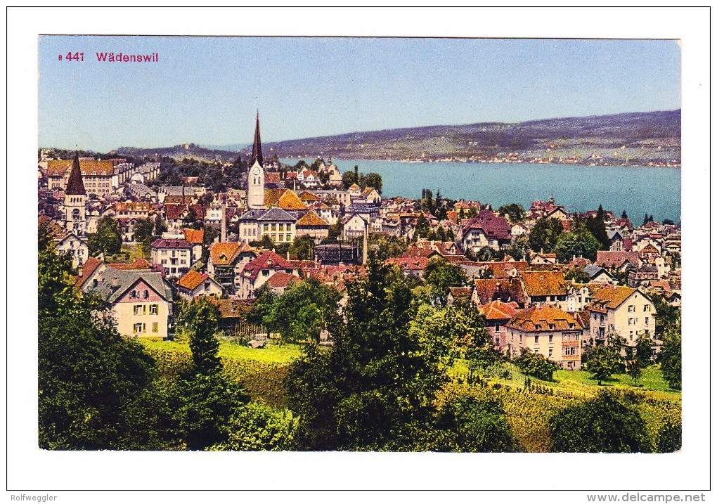 AK ZH Wädenswil Ges. 21.7.1920  Foto Photoglob - Wädenswil