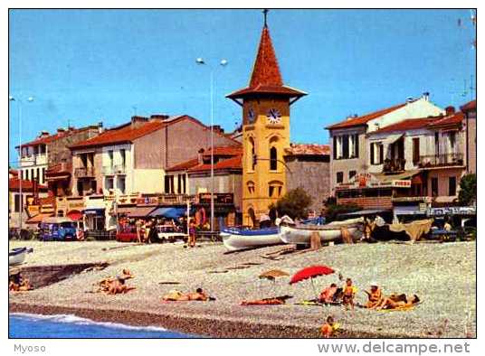 06  CAGNES SUR MER Le Cros De Cagnes Et La Plage - Cagnes-sur-Mer