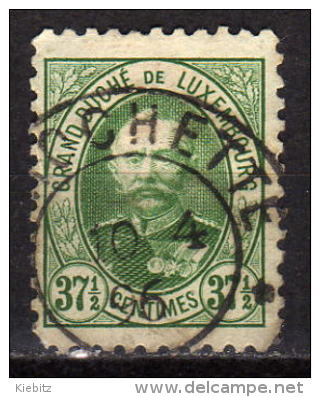 LUXEMBURG 1891 - MiNr: 62 D  Used - 1891 Adolphe Voorzijde