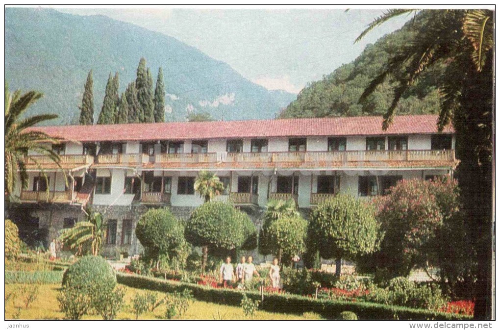 Motel - Gagra - Abkhazia - Black Sea Coast - 1966 - Georgia USSR - Unused - Géorgie