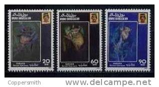 (004 B) Brunei  Animals / Tiere / Monkeys / Singes / Affen / Apen  ** / Mnh  Michel 421-23 - Brunei (1984-...)