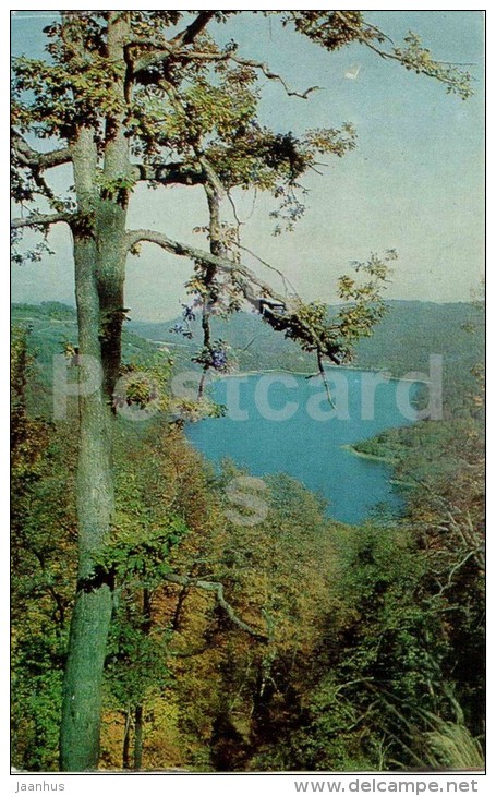 View At The Lake Hegel From Kazan-Dormaz Peak - Kirovabad - Ganja - 1974 - Azerbaijan USSR - Unused - Azerbaïjan