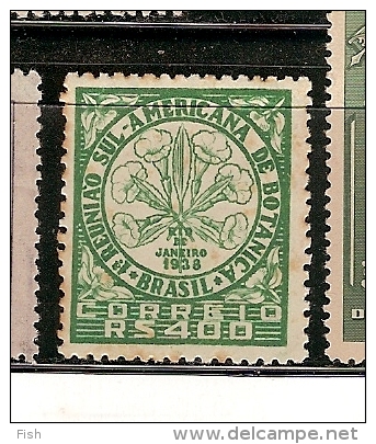 Brazil * &  1st South American Congress Of Botanica, Rio De Janeiro 1939 (349) - Nuevos