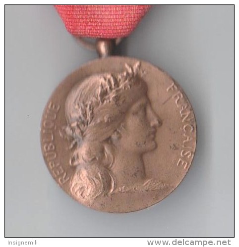 MEDAILLE DU MINISTERE DE LA GUERRE HONNEUR TRAVAIL Attribuée En 1973 - Graveur Em  LINDAUER - France