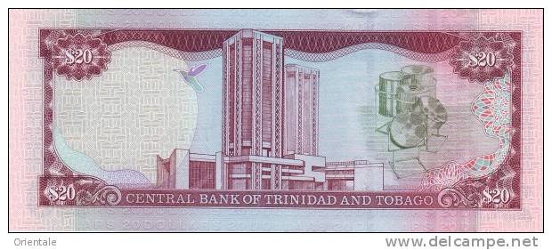TRINIDAD & TOBAGO P. 44a 20 D 2002 UNC - Trinidad & Tobago