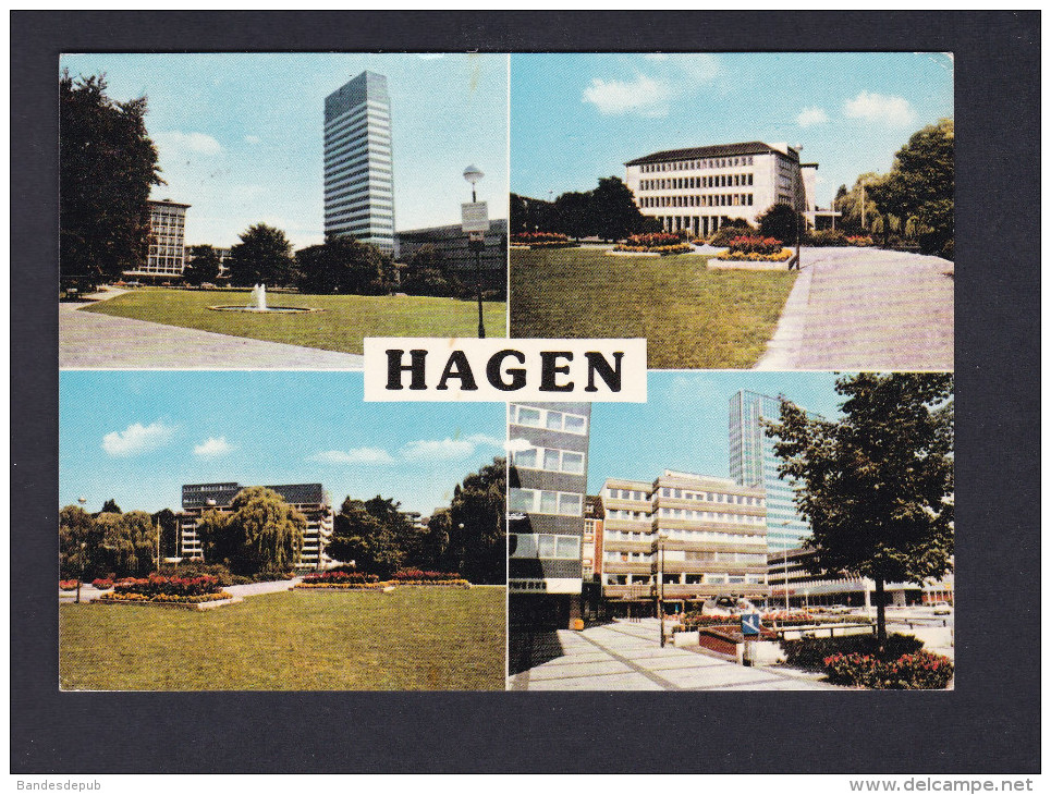 CPSM - Hagen - Mittelstadt ( Multivues Kettling & Krüger ) - Hagen