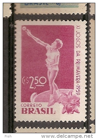 Brazil * &  XI Edição Dos Jogos Da Primavera 1959  (681) - Unused Stamps