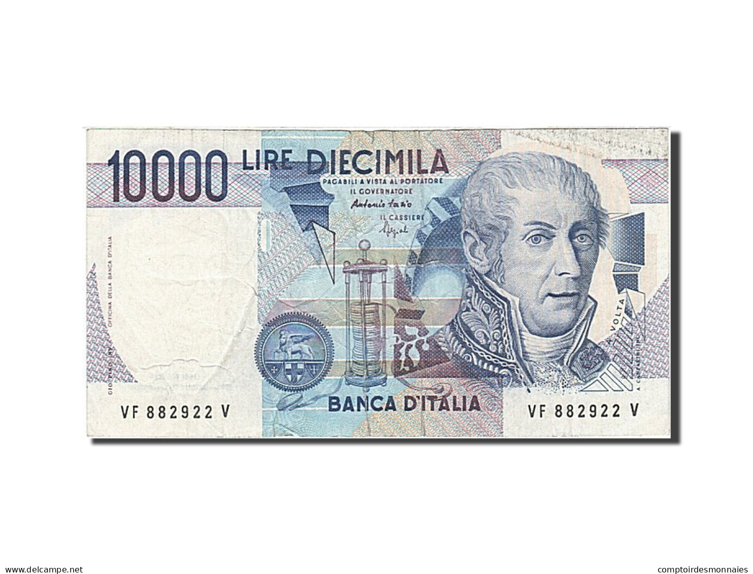 Billet, Italie, 10,000 Lire, 1984, 1984, KM:112c, TTB - 10000 Lire