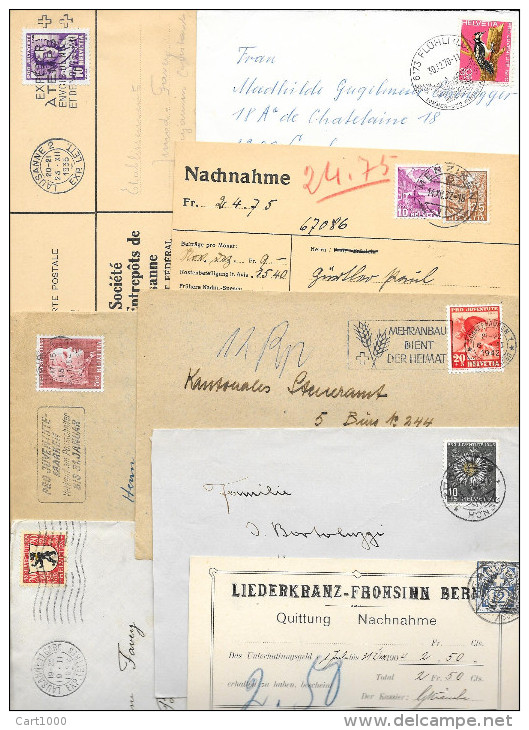 LOTTO LOT 140 COVER 1904/1980 SUISSE SWITZERLAND - Collections