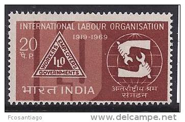 ORGANIZACIONES INTERNACIONALES - INDIA 1969  - Yvert #273 - MNH ** - Otros & Sin Clasificación