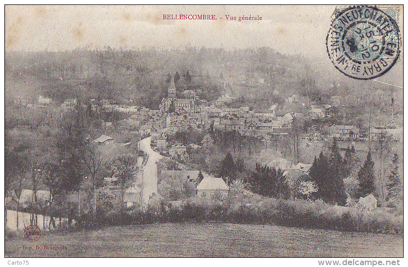 Bellencombre 76 - Vue Générale - 1905 - Bellencombre