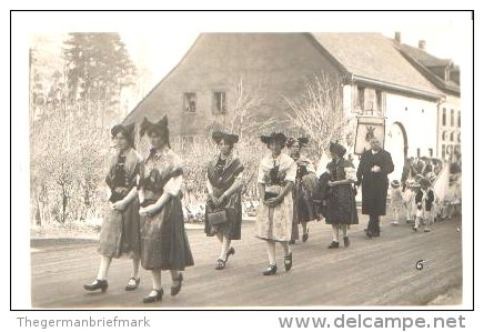 &#9619;&#9618;&#9617; Säckingen A Rhein Kr Waldshut (Baden) S/w Ereignis Foto Ak 1929 &#9617;&#9618;&#9619; - Bad Saeckingen