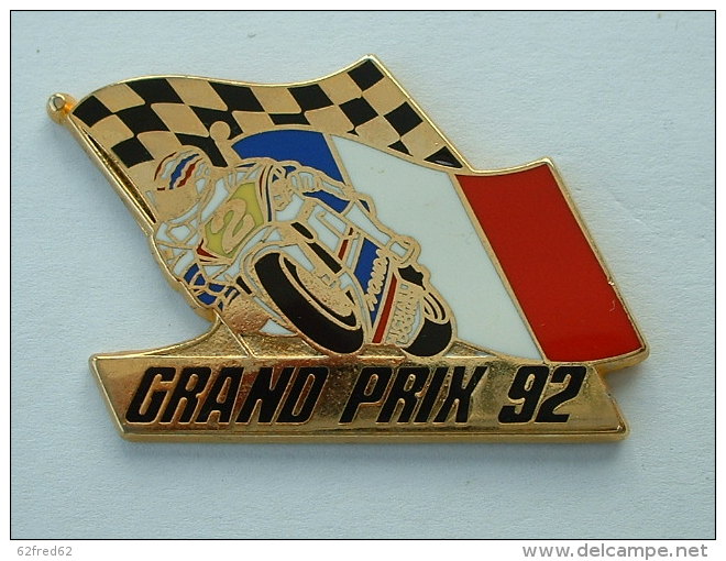 Pin´s GRAND PRIX 92 - FRANCE - HONDA - MICHAEL DOOHAN - Motorbikes