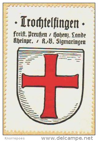 Werbemarke (Reklamemarke, Siegelmarke) Kaffee Hag : Wappen Von Trochtelfingen (2) - Tee & Kaffee