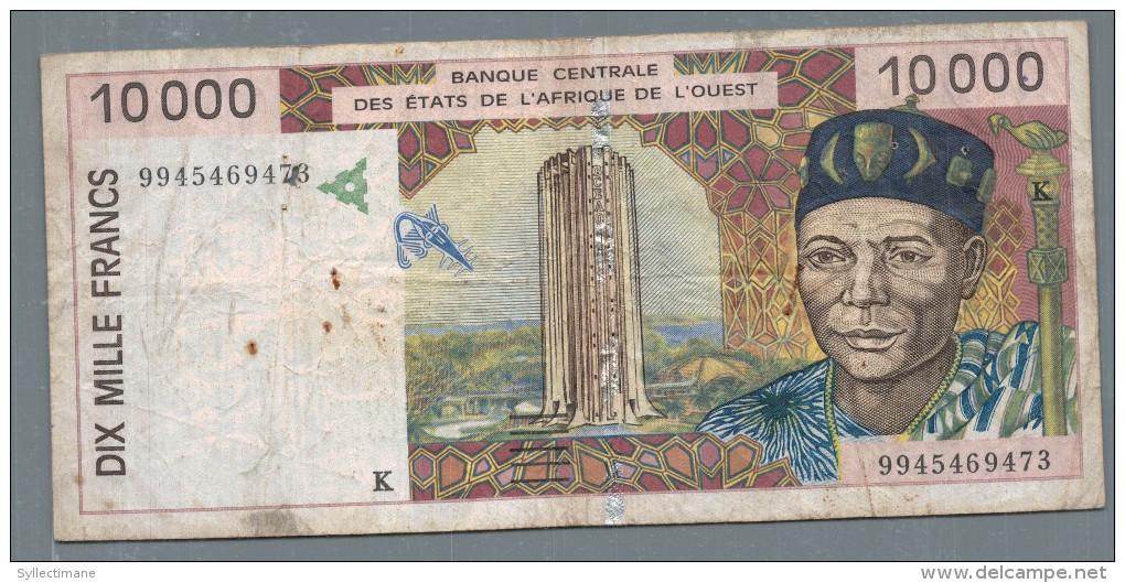 AFRIQUE DE L´OUEST 10 000 FRANCS - États D'Afrique De L'Ouest