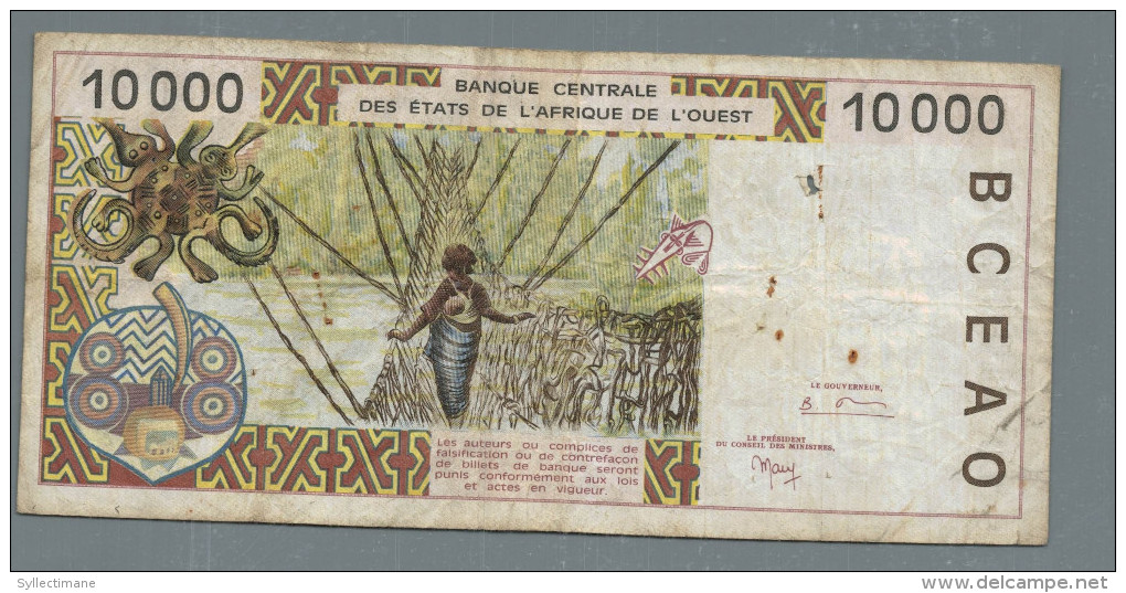 AFRIQUE DE L´OUEST 10 000 FRANCS - États D'Afrique De L'Ouest