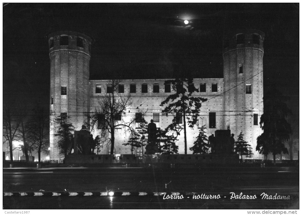 Torino - Notturno - Palazzo Madama - Palazzo Madama