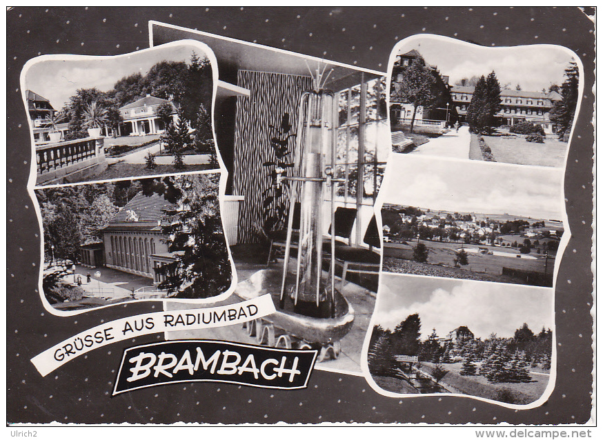 AK Radiumbad Brambach - Mehrbildkarte - 1965 (21468) - Bad Brambach