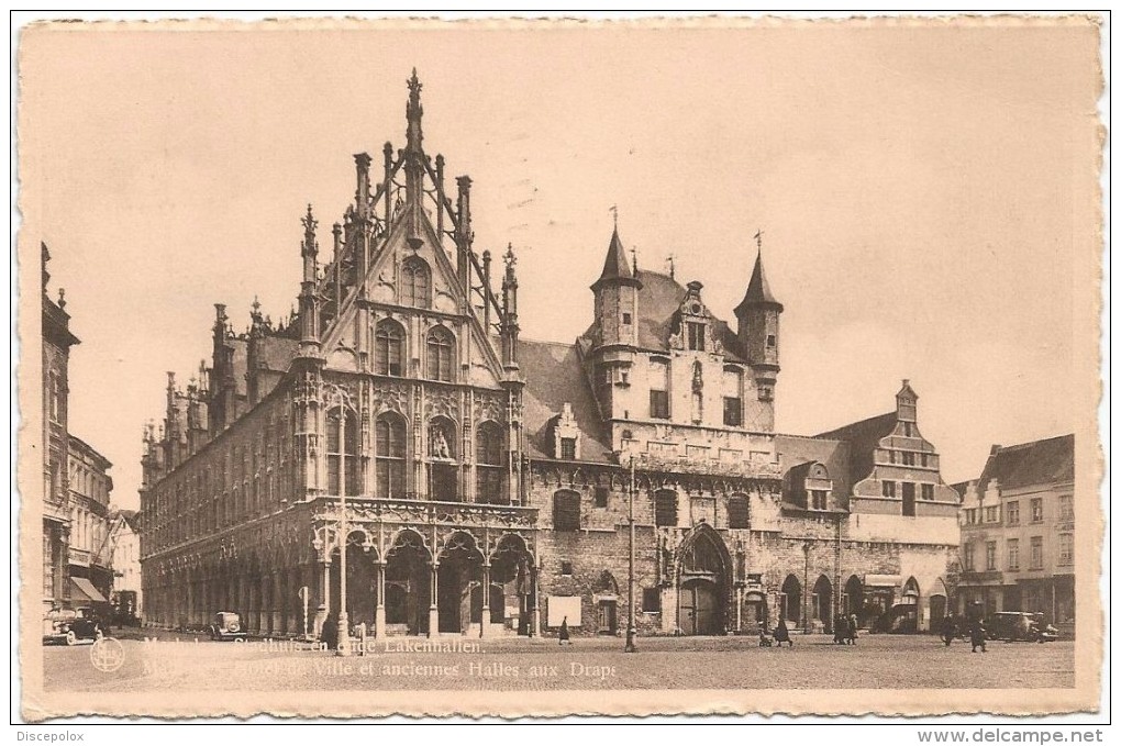 I3904 Mechelen Malines - Stadhuis - Hotel De Ville / Viaggiata 1952 - Mechelen