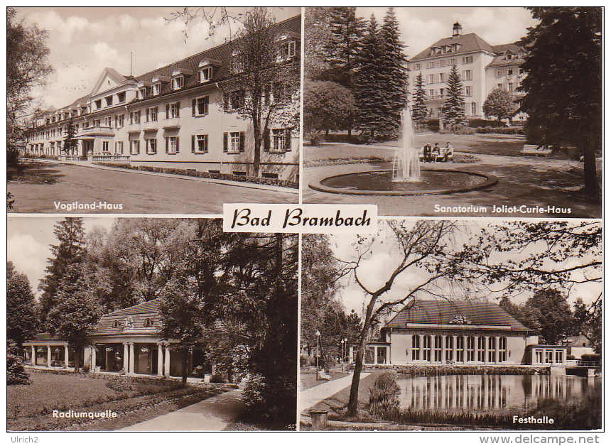 AK Bad Brambach - Mehrbildkarte - 1966 (21473) - Bad Brambach