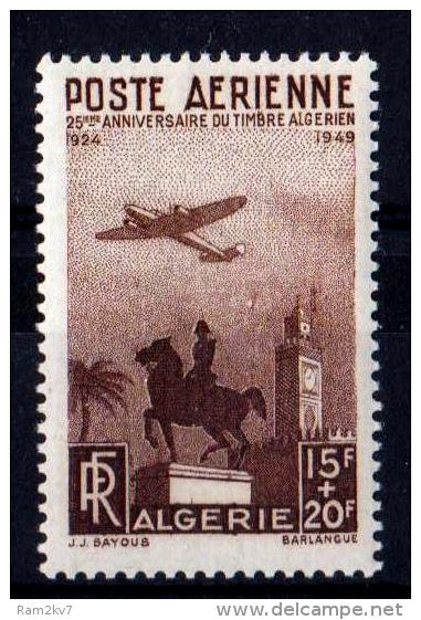 ALGERIE 1949 POSTE AERIENNE N° 13 NEUFS ** - Aéreo