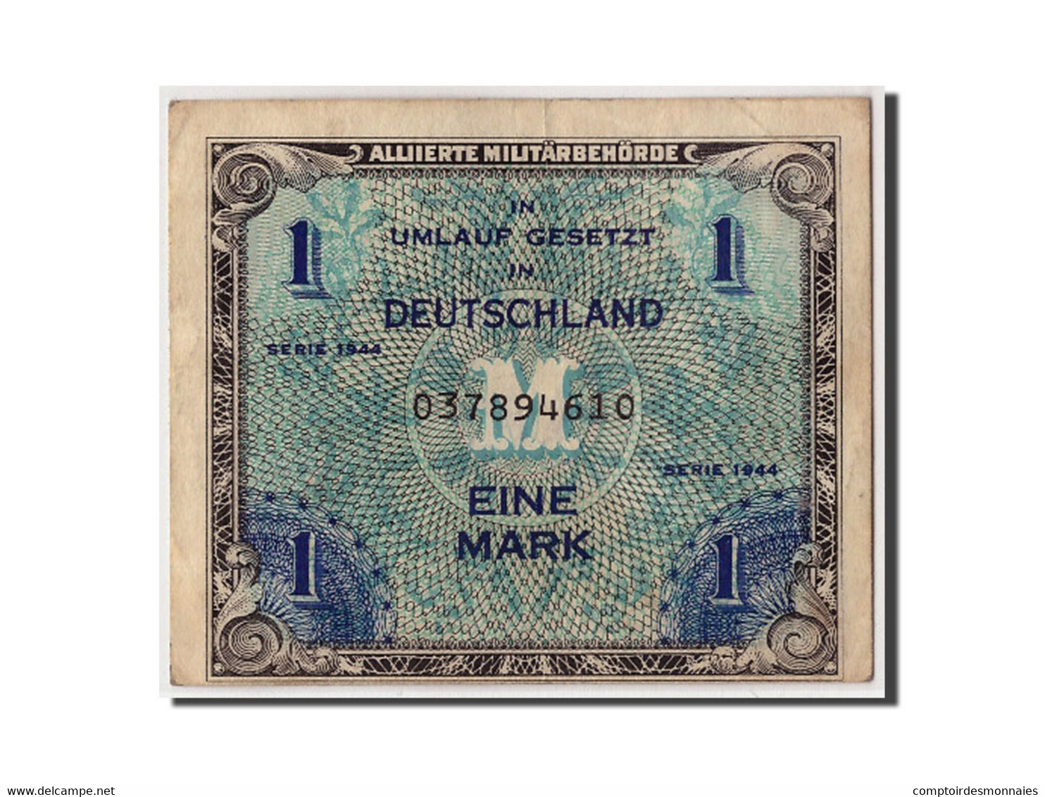 Billet, Allemagne, 1 Mark, 1944, Undated, KM:192a, TB - 1 Mark