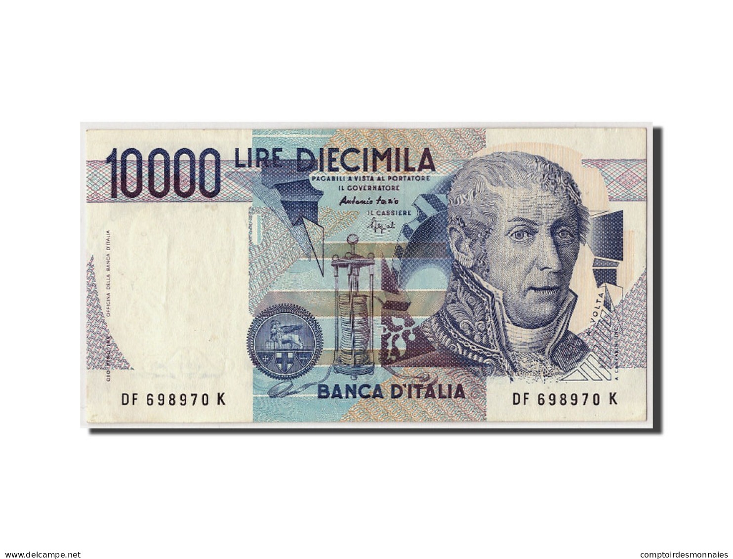 Billet, Italie, 10,000 Lire, 1984, 1984-09-03, KM:112c, SPL - 10000 Liras