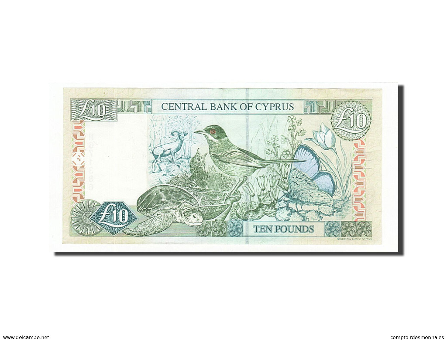 Billet, Chypre, 10 Pounds, 1997, 1997-02-01, KM:59, SUP - Chypre