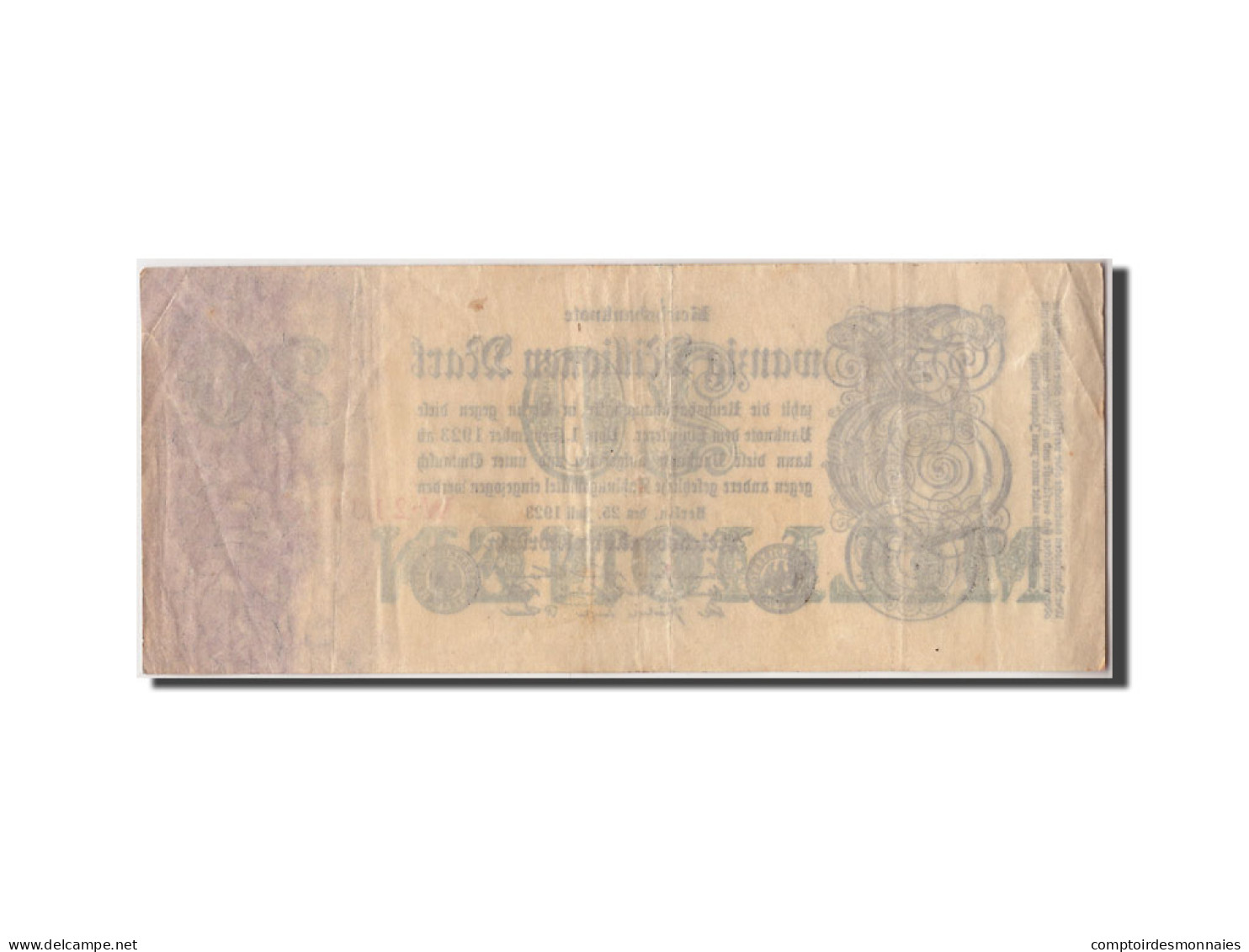 Billet, Allemagne, 20 Millionen Mark, 1923, 1923-07-25, KM:97a, TB+ - 20 Millionen Mark