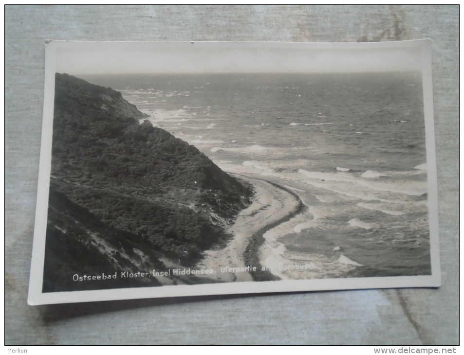 Germany  - Ostseebad Kloster Insel Hiddensee, Uferpartie Am Dornbusch - FOTO-AK  Julius Simonsen - Oldenburg I.H D137078 - Hiddensee