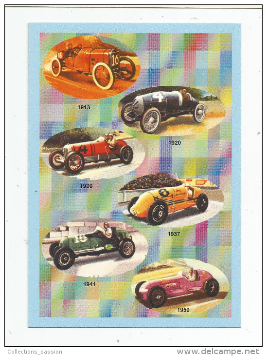 Cp , Automobile , De Course , Sport , DE 1913 à 1950 , Vierge , Ed : Minarro - Altri & Non Classificati