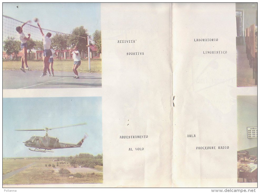 C2022 - Brochure SOTTUFFICIALI PILOTI E SPECIALISTI AVIAZIONE LEGGERA ESERCITO Ed. Anni '70 - Aviazione