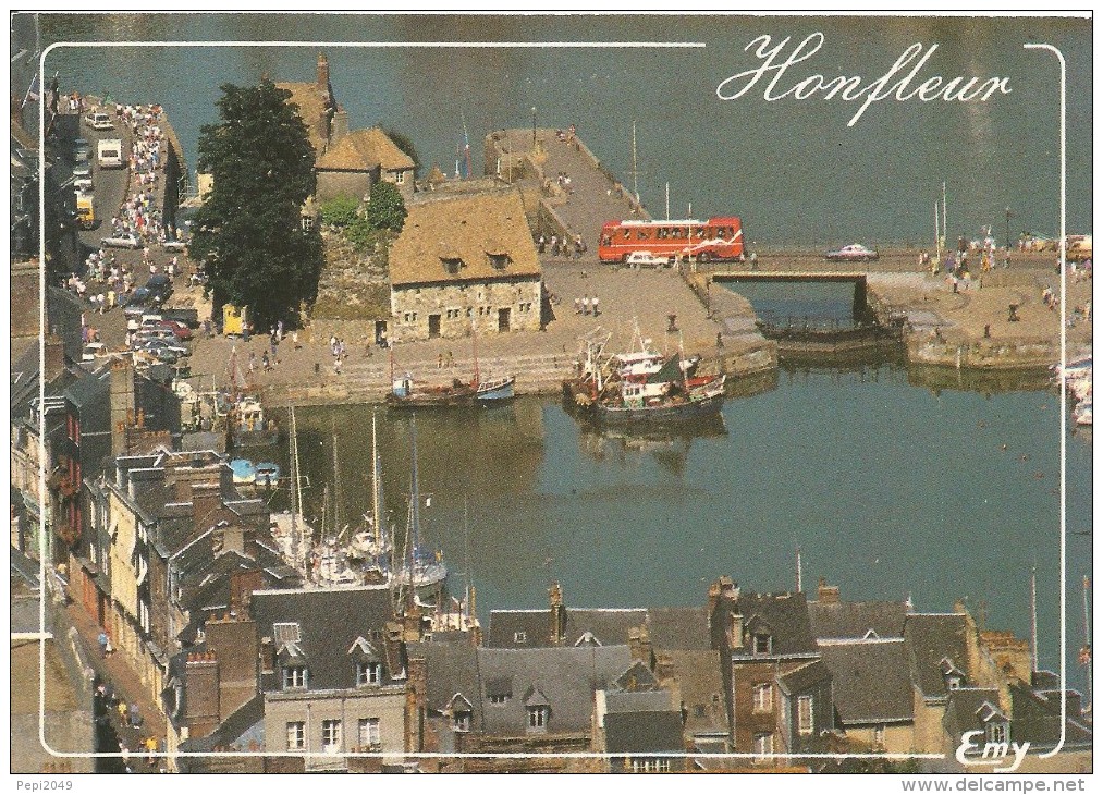 Z925 - POSTAL - HONFLEUR - CALVADOS - VISTA AEREA - Otros & Sin Clasificación