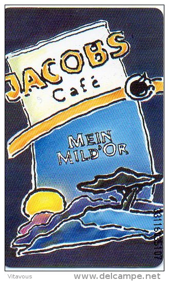 Café Coffee Jacobs  Télécarte 6000 Exemplaires Allemagne K1842B  Phonecard Telefonkarte B 65 - K-Series : Customers Sets