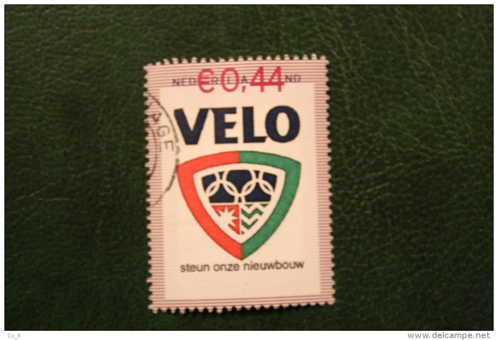 VELO Steun Onze Nieuwbouw Persoonlijke Zegel NVPH 2489 2007 Gestempeld / USED / Oblitere NEDERLAND / NIEDERLANDE - Personalisierte Briefmarken