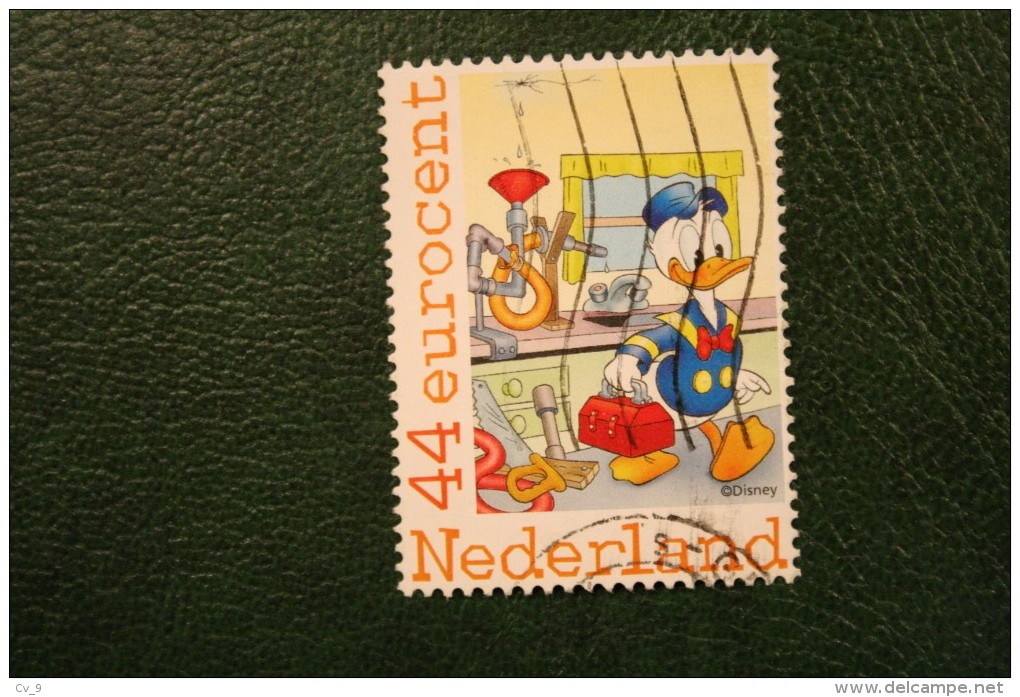 Disney DOnald Duck Persoonlijke Zegel NVPH 2562 2008 Gestempeld / USED / Oblitere NEDERLAND / NIEDERLANDE - Persoonlijke Postzegels
