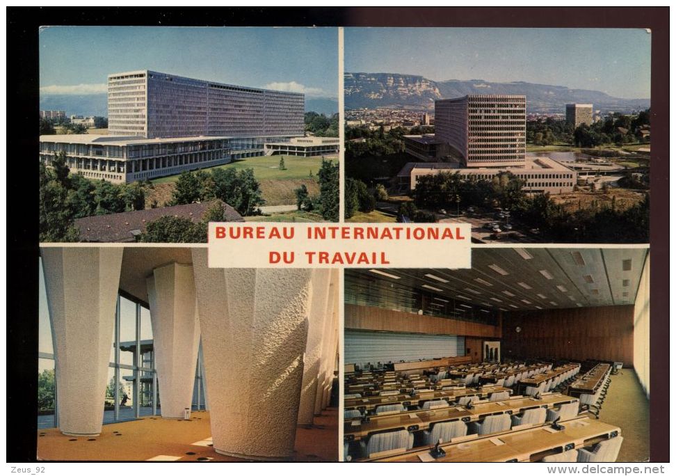 B903 GENEVE - BUREAU INTERNATIONAL DU TRAVAIL - Genève