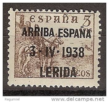 Patrioticos Privados Lerida - Spanish Civil War Labels