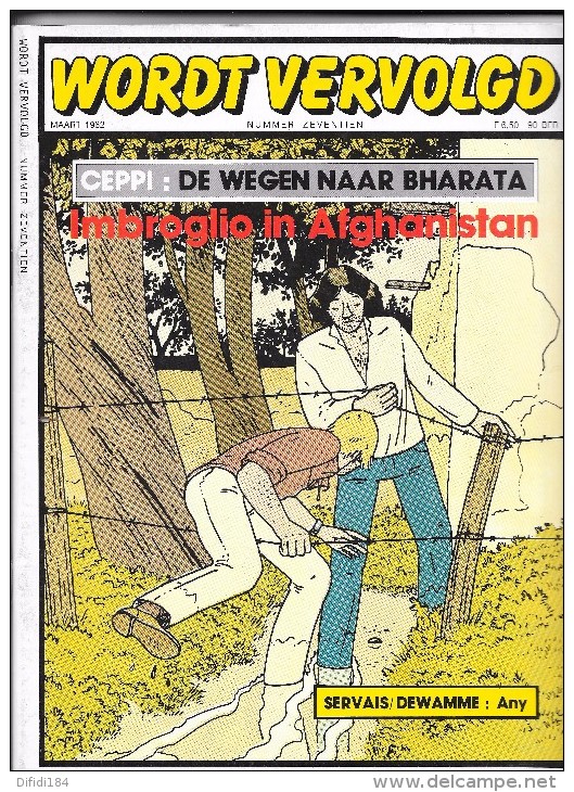 Wordt Vervolgd Nummer 17 Maart 1982 - Sonstige & Ohne Zuordnung