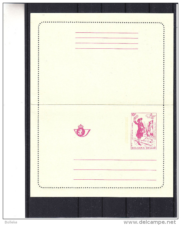 Belgique - Entier Postal De 1982 - Facteur - Lettre - Exposition Philatélique De 1982 - Enveloppes-lettres