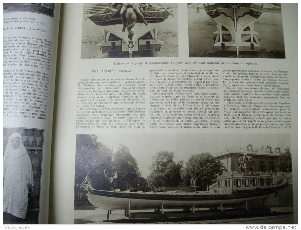 1930 :PUB Café Danger ; MONTMARTRE ;Brest ; Quartier ROUEN Ses Taudis; Le Havre ; L' Ile De La Grande Jatte ;MODERNISME - L'Illustration