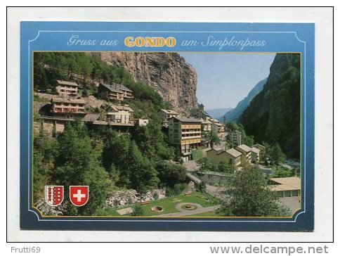 SWITZERLAND - AK 259991 Gruss Aus Gondo Am Simplonpass - Simplon