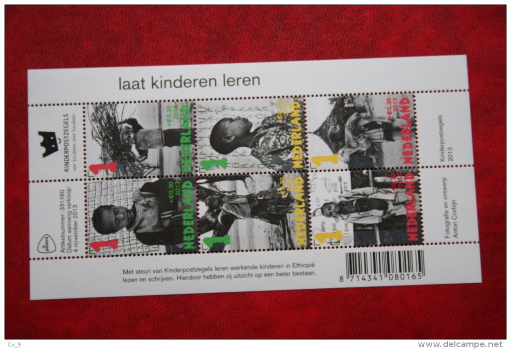 Kinderzegels Child Welfare Kinder En NVPH 3107 (Mi Block 152) 2013 POSTFRIS MNH ** NEDERLAND / NIEDERLANDE / NETHERLANDS - Neufs