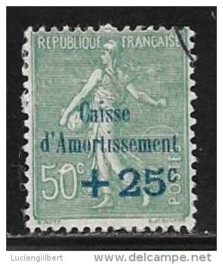 N° 247  FRANCE  -  OBLITERE  - CAISSE AMORTISSEMENT  -  1922 - Oblitérés