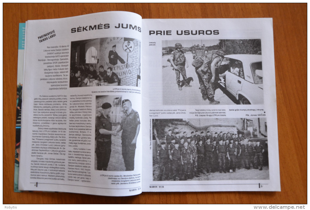 Lithuania Litauen  Magazine Warior1997 - Magazines