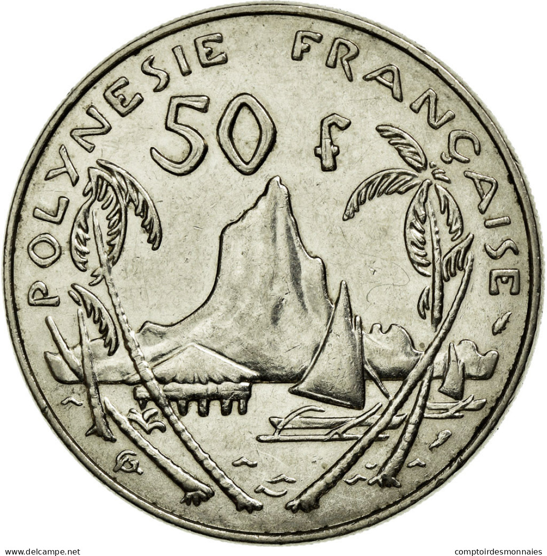 Monnaie, French Polynesia, 50 Francs, 1985, Paris, TTB+, Nickel, KM:13 - Polynésie Française