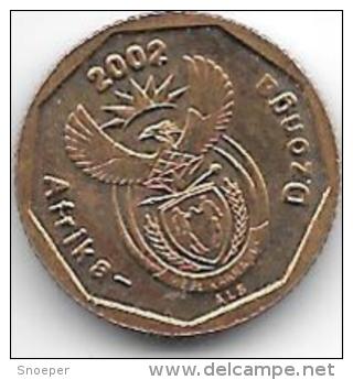 South Africa 10 Cents 2002   Km  269  Unc - Afrique Du Sud
