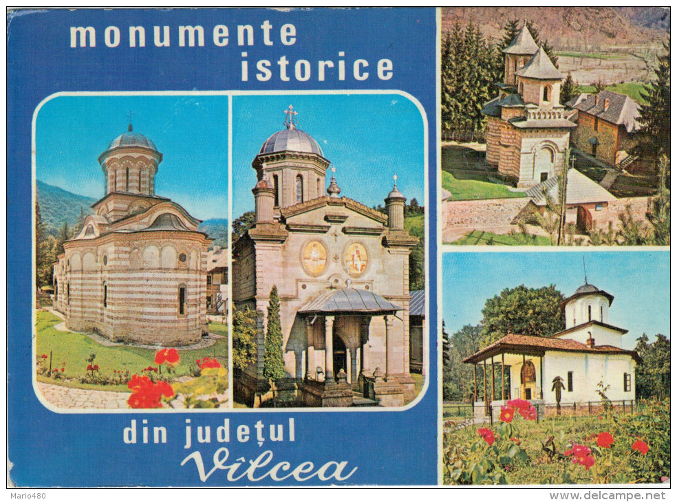 MONUMENTE  ISTORICE DIN JUDETUL  VILCEA       ( NUOVA) - Romania