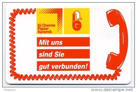 Téléphone Télécarte K187 Allemagne 15 000 Exemplaires Phonecard Telefonkarte B 76 - K-Serie : Serie Clienti