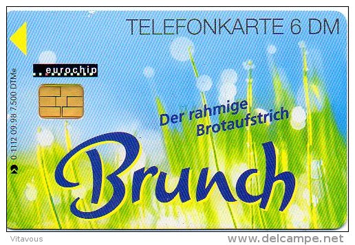 Alimentation Salade Télécarte 7000 Exemplaires Allemagne Phonecard  B 80 - O-Series: Kundenserie Vom Sammlerservice Ausgeschlossen